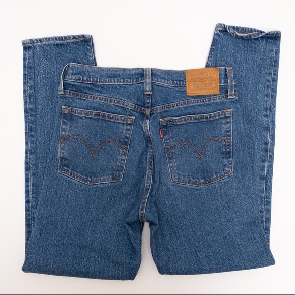 LEVI’S Wedgie Icon Jean Charleston Moves Medium Wash Size 26 - Picture 7 of 10